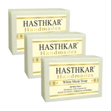 Hasthkar Handmade Glycerine White Musk Soap- 125gm - BuyPureNaturals